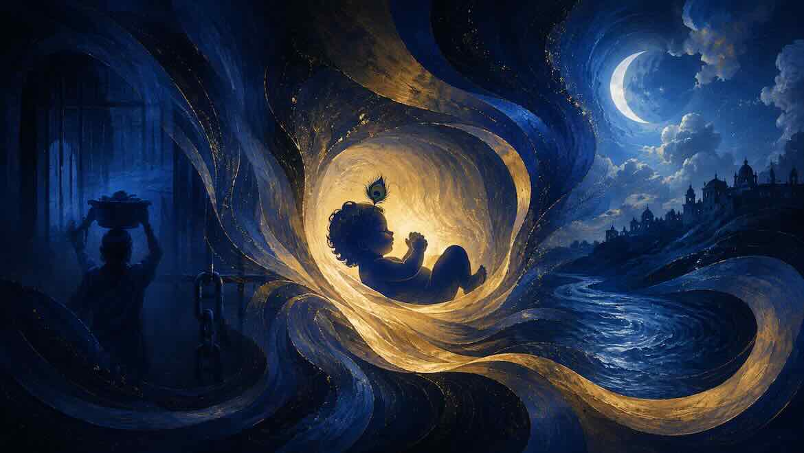 Why Does Krishna Janmashtami Celebration Happen at Midnight?
