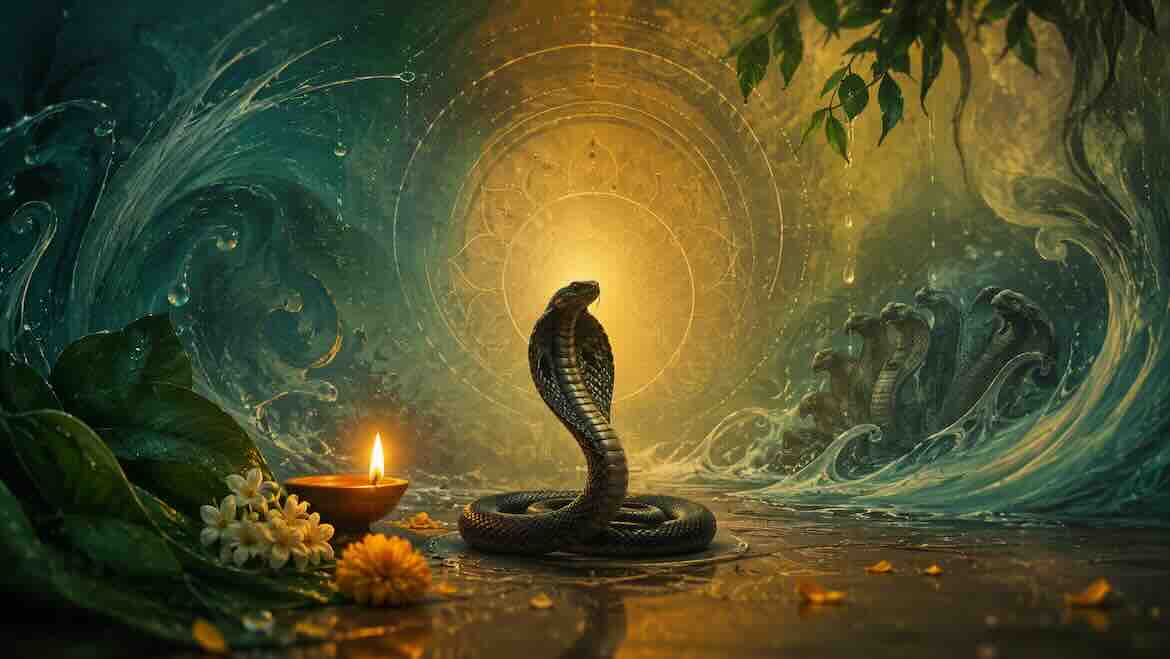 नाग पंचमी पर साँपों की पूजा की परंपरा की उत्पत्ति क्या है?