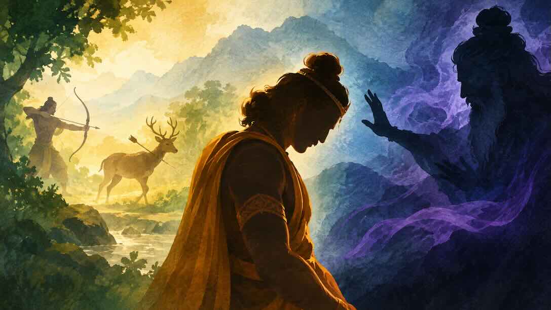 पांडु को श्राप क्यों मिला और धृतराष्ट्र राजा कैसे बने?
