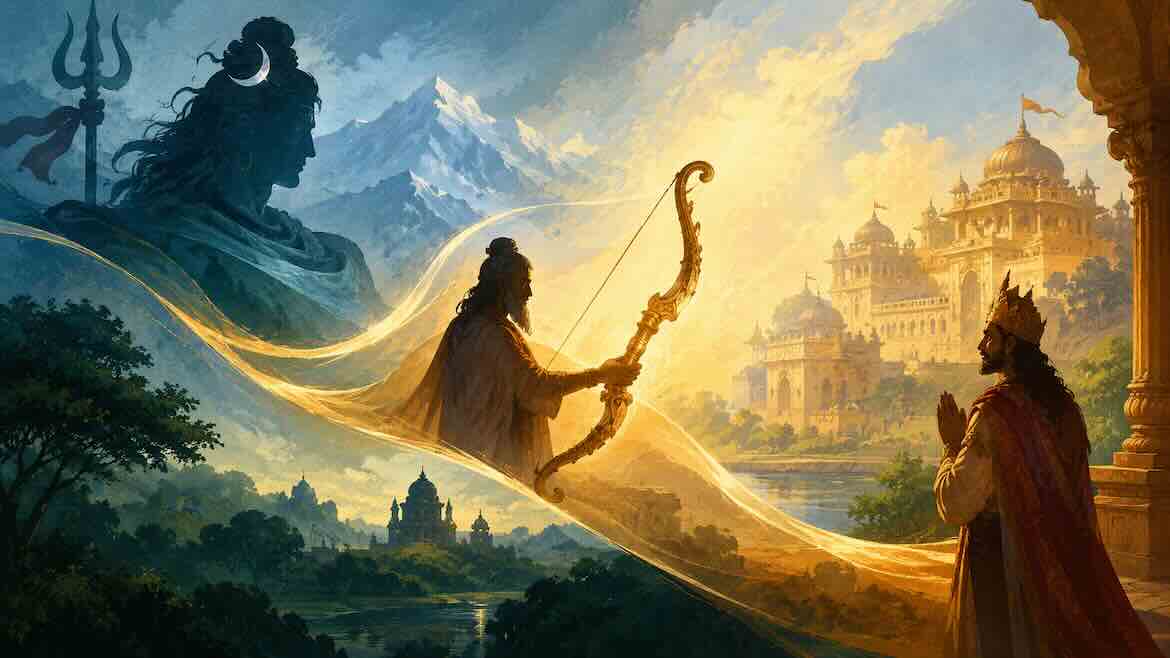 How Did Shiva's Bow Reach King Janak In Mithila?